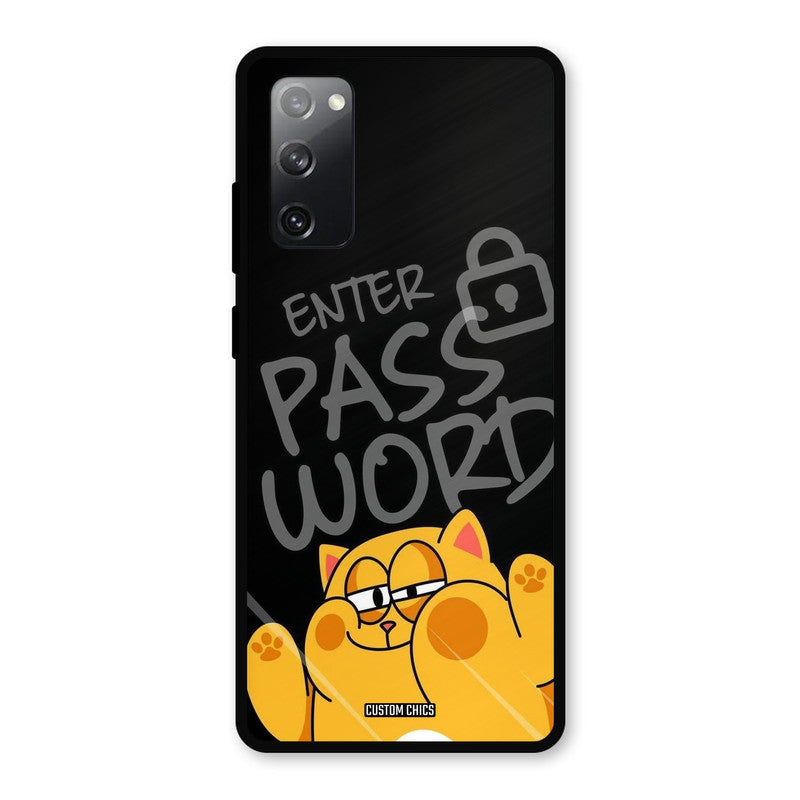 Enter Password Samsung Galaxy S20 FE 5G Mobile Back Cover - Cute PrintShield Case