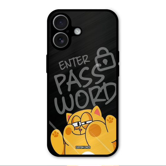 Enter Password iPhone 17 Mobile Back Cover - Cute PrintShield Case