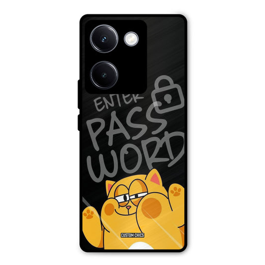 Enter Password Vivo Y300 Plus Mobile Back Cover - Cute PrintShield Case
