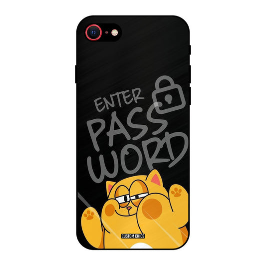Enter Password iPhone SE 2020 Mobile Back Cover - Cute PrintShield Case