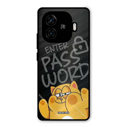 Enter Password iQoo Z9 Turbo Mobile Back Cover - Cute PrintShield Case