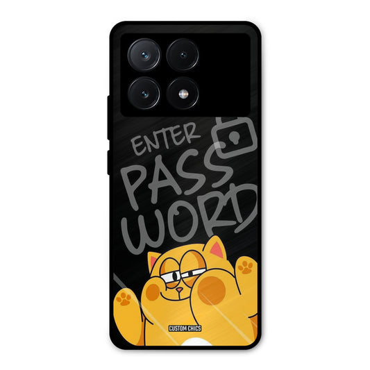 Enter Password Poco X6 Pro Mobile Back Cover - Cute PrintShield Case