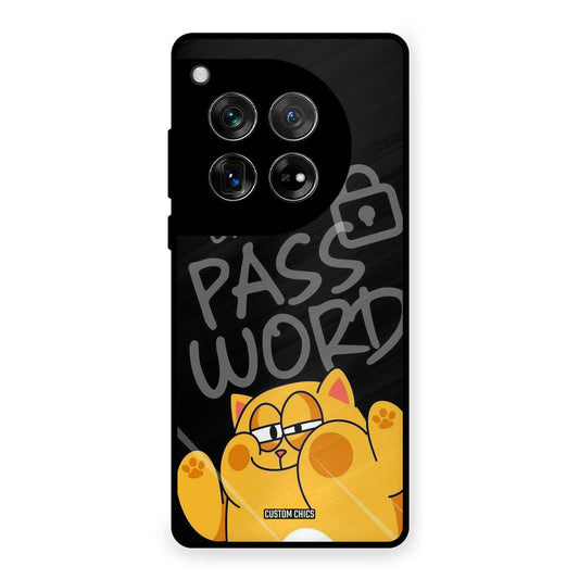 Enter Password OnePlus 12 Mobile Back Cover - Cute PrintShield Case