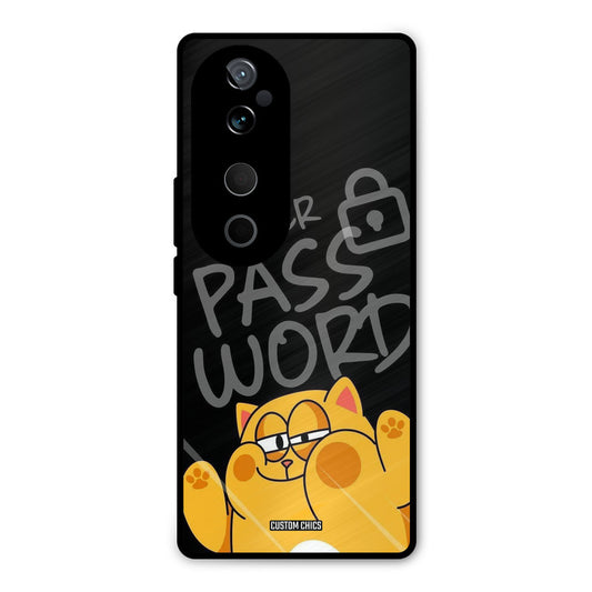 Enter Password Vivo V40 Pro Mobile Back Cover - Cute PrintShield Case