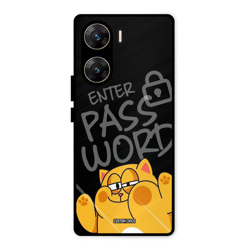 Enter Password Vivo V29e Mobile Back Cover - Cute PrintShield Case