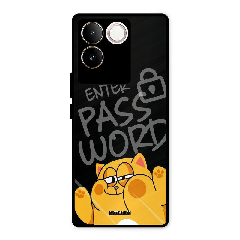 Enter Password Vivo T2 Pro Mobile Back Cover - Cute PrintShield Case