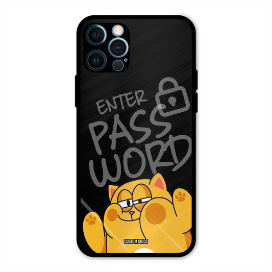 Enter Password iPhone 12 Pro Max Mobile Back Cover - Cute PrintShield Case