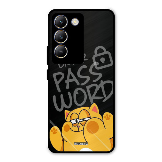 Enter Password Vivo Y200e Mobile Back Cover - Cute PrintShield Case