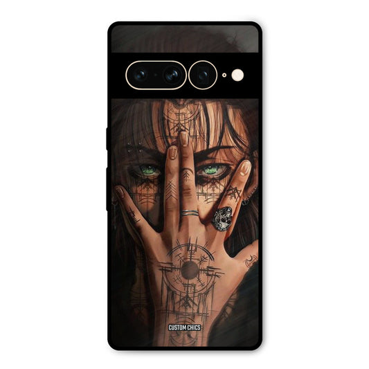 Eren Tattoo Google Pixel 7 Pro Mobile Back Cover - Anime PrintShield Case