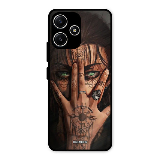 Eren Tattoo Redmi 12 5G Mobile Back Cover - Anime PrintShield Case