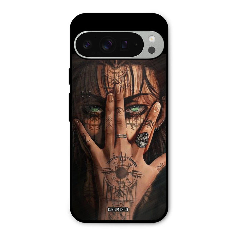 Eren Tattoo Google Pixel 9 Pro XL Mobile Back Cover - Anime PrintShield Case