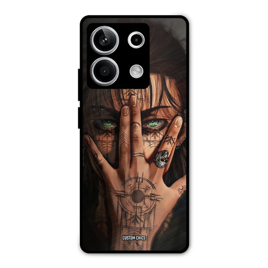 Eren Tattoo Redmi Note 13 5G Mobile Back Cover - Anime PrintShield Case