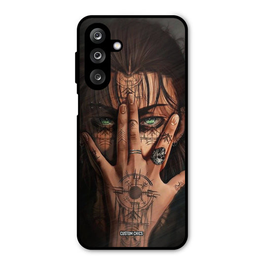 Eren Tattoo Samsung Galaxy M36 Mobile Back Cover - Anime PrintShield Case