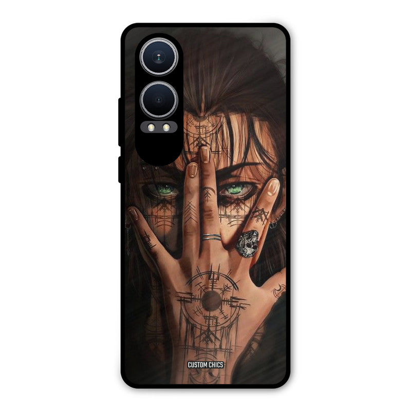 Eren Tattoo Oneplus Nord CE4 Lite Mobile Back Cover - Anime PrintShield Case