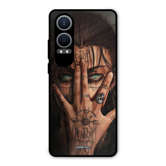 Eren Tattoo Oneplus Nord CE4 Lite Mobile Back Cover - Anime PrintShield Case