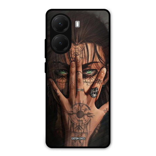 Eren Tattoo Poco X7 Pro Mobile Back Cover - Anime PrintShield Case