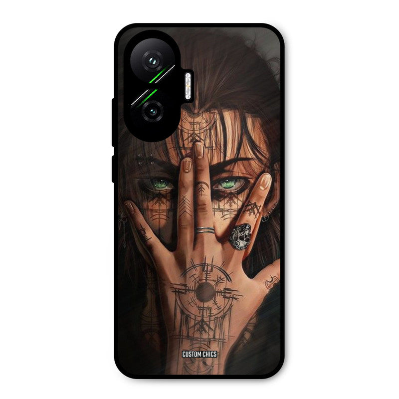 Eren Tattoo Poco F7 5G Mobile Back Cover - Anime PrintShield Case