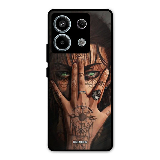 Eren Tattoo Redmi Note 13 Pro 5G Mobile Back Cover - Anime PrintShield Case