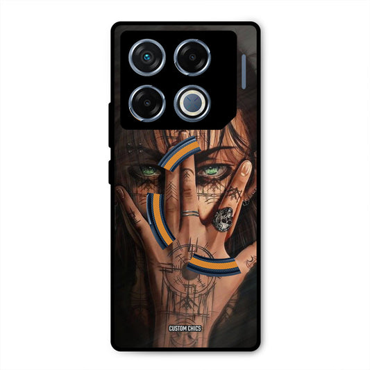 Eren Tattoo Infinix GT 20 Pro Mobile Back Cover - Anime PrintShield Case