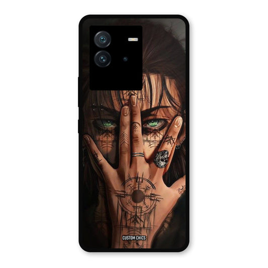 Eren Tattoo iQoo Neo 6 Mobile Back Cover - Anime PrintShield Case
