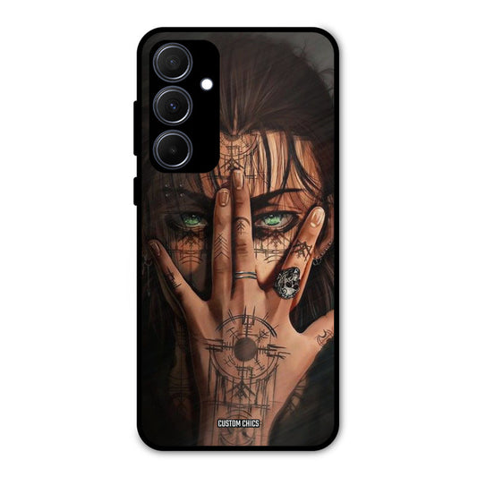 Eren Tattoo Samsung Galaxy A35 5G Mobile Back Cover - Anime PrintShield Case