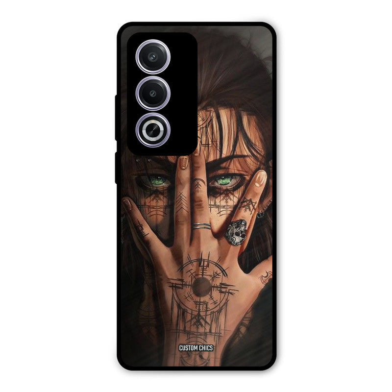 Eren Tattoo Oppo K12x Mobile Back Cover - Anime PrintShield Case