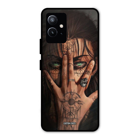 Eren Tattoo Vivo Y75 5G Mobile Back Cover - Anime PrintShield Case