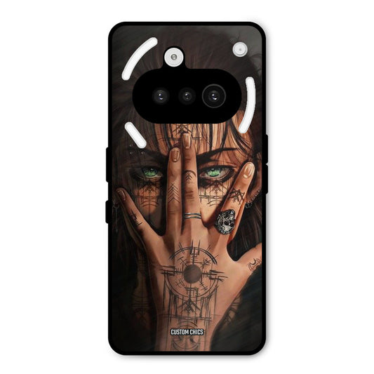 Eren Tattoo Nothing Phone 3A Mobile Back Cover - Anime PrintShield Case