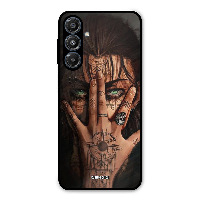 Eren Tattoo Samsung Galaxy A16 5G Mobile Back Cover - Anime PrintShield Case