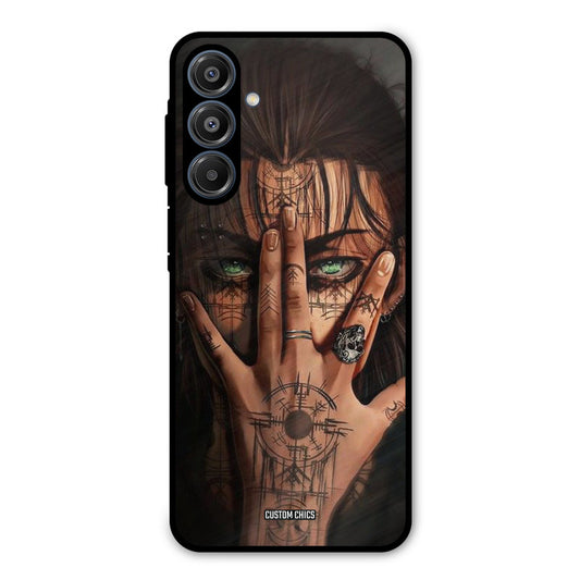 Eren Tattoo Samsung Galaxy A16 5G Mobile Back Cover - Anime PrintShield Case