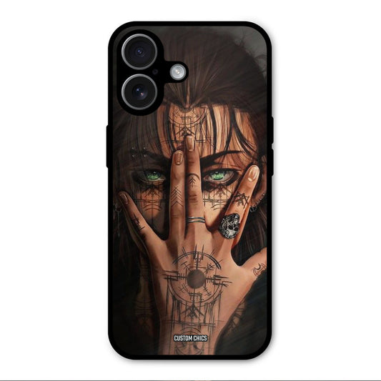 Eren Tattoo iPhone 17 Mobile Back Cover - Anime PrintShield Case