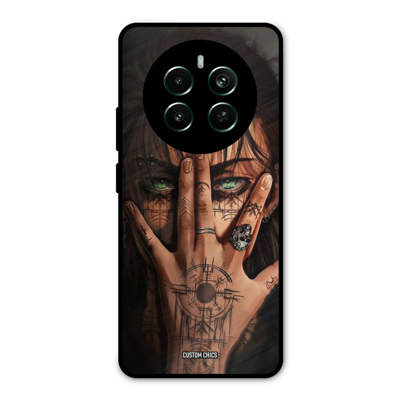 Eren Tattoo Realme 12 Plus Mobile Back Cover - Anime PrintShield Case