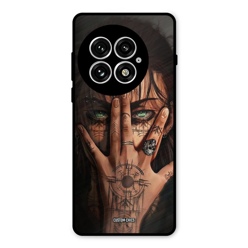 Eren Tattoo Oneplus 13 Mobile Back Cover - Anime PrintShield Case