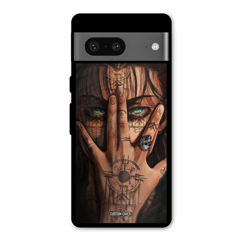 Eren Tattoo Google Pixel 7 Mobile Back Cover - Anime PrintShield Case