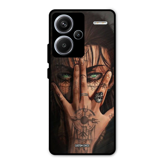Eren Tattoo Redmi Note 13 Pro Plus Mobile Back Cover - Anime PrintShield Case