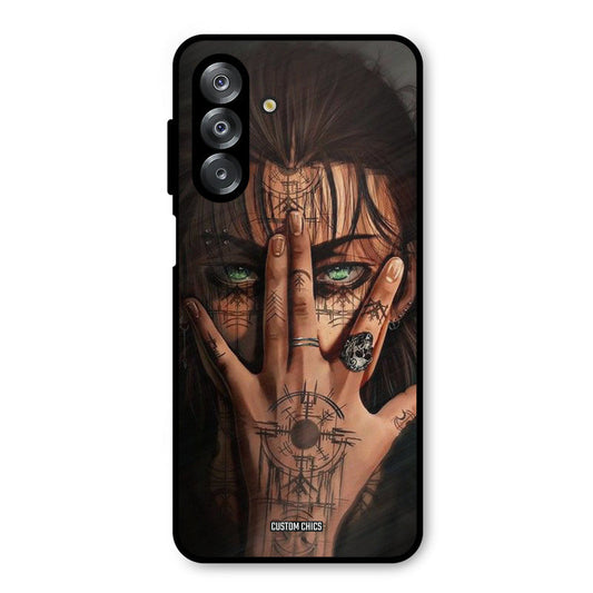Eren Tattoo Samsung Galaxy A17 Mobile Back Cover - Anime PrintShield Case
