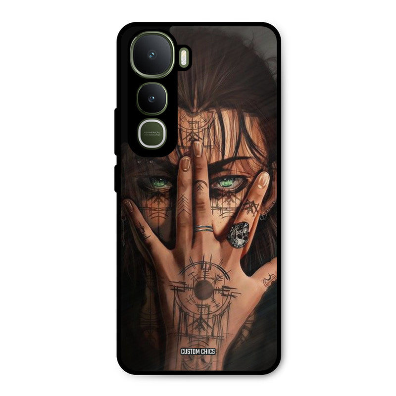 Eren Tattoo Vivo Y400 Mobile Back Cover - Anime PrintShield Case