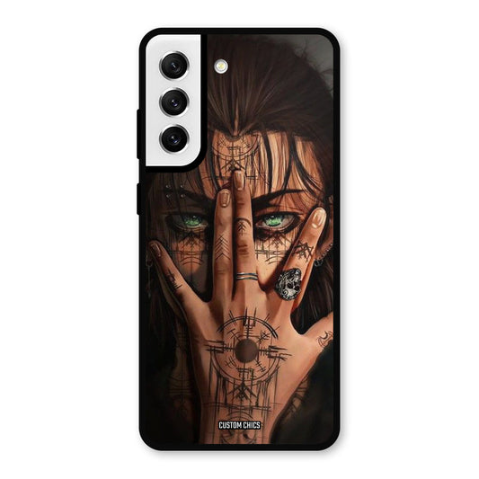 Eren Tattoo Samsung Galaxy S21 FE 5G Mobile Back Cover - Anime PrintShield Case