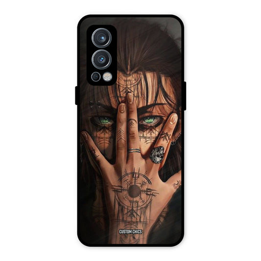 Eren Tattoo OnePlus Nord 2 5G Mobile Back Cover - Anime PrintShield Case