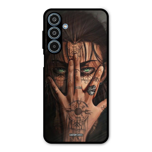 Eren Tattoo Samsung Galaxy M35 5G Mobile Back Cover - Anime PrintShield Case