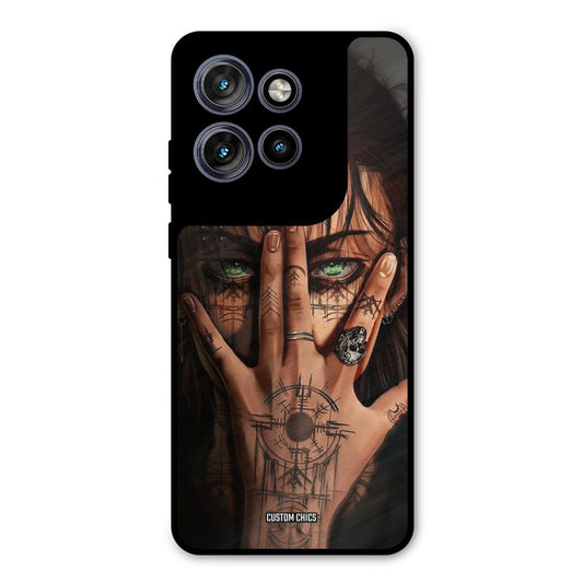 Eren Tattoo Motorola Edge 50 Neo Mobile Back Cover - Anime PrintShield Case