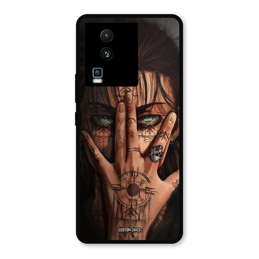 Eren Tattoo IQOO Neo 7 Mobile Back Cover - Anime PrintShield Case