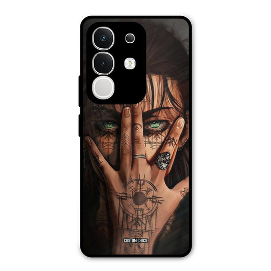 Eren Tattoo Vivo T4x Mobile Back Cover - Anime PrintShield Case