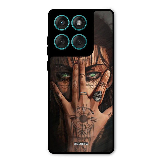 Eren Tattoo Motorola Edge 60 Mobile Back Cover - Anime PrintShield Case