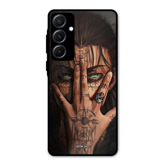 Eren Tattoo Samsung Galaxy A55 5G Mobile Back Cover - Anime PrintShield Case