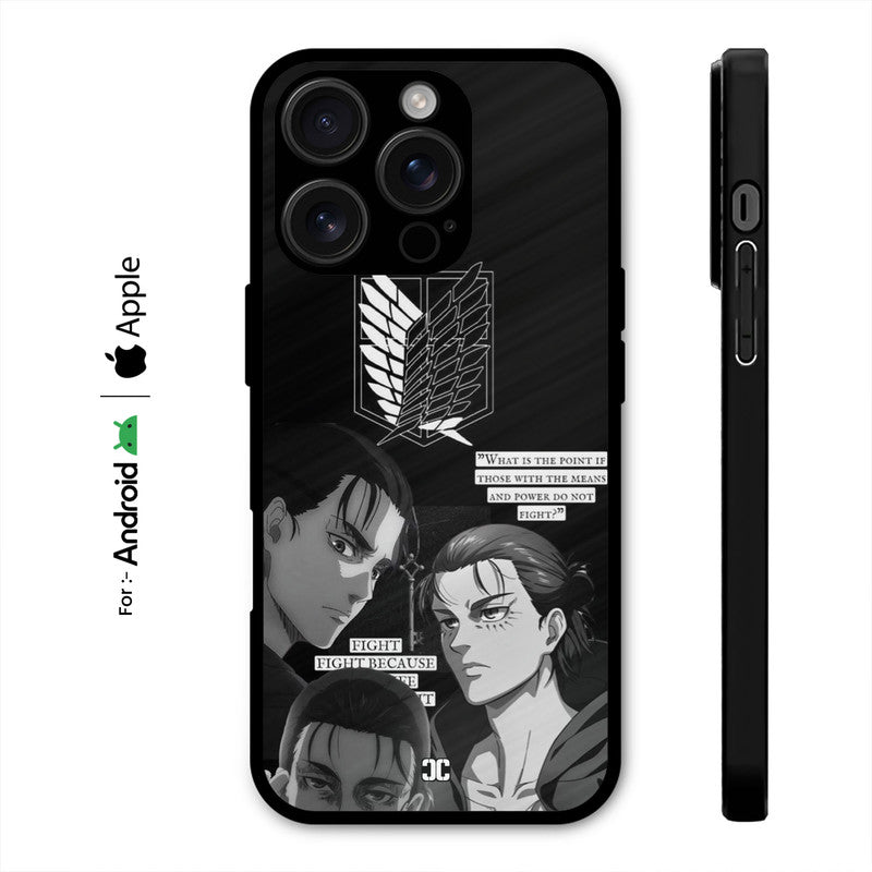 Eren Thoughts Case – Premium PrintShield Mobile Cover