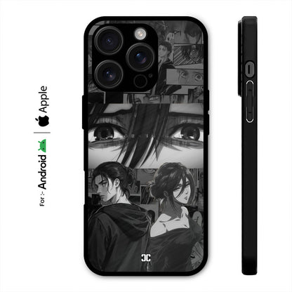 Eren and Mikasa Love Case – Premium PrintShield Mobile Cover