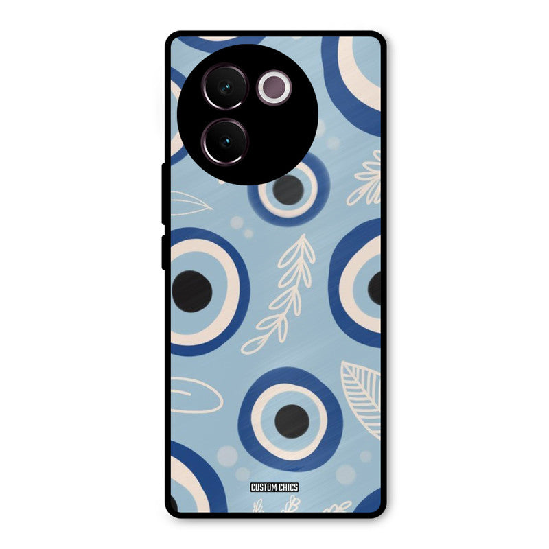 Evil Eye Painting Vivo V30e Mobile Back Cover - Aesthetic PrintShield Case