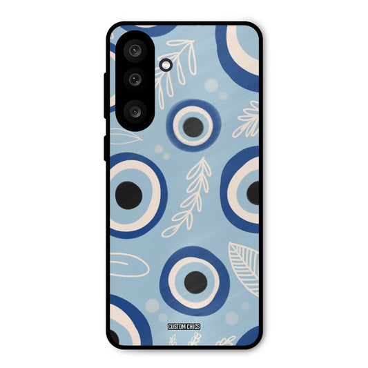 Evil Eye Painting Samsung Galaxy M56 Mobile Back Cover - Aesthetic PrintShield Case