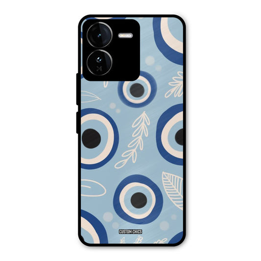 Evil Eye Painting iQOO Z9 Mobile Back Cover - Aesthetic PrintShield Case